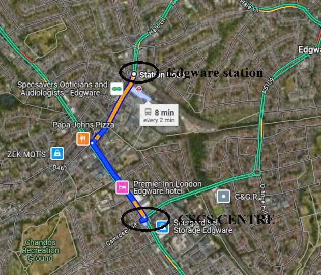 CSCS Londra — locație 4